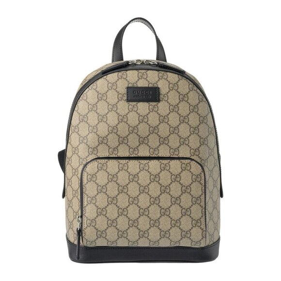 Gucci Backpack GG Supreme Beige Black main image 8